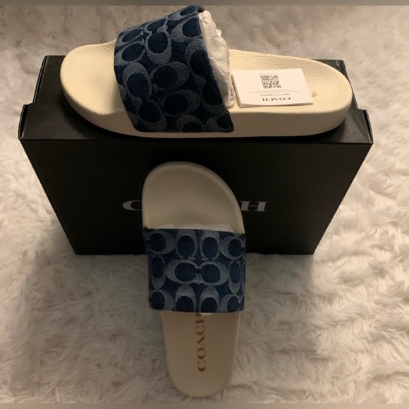 Coach Shoes - Coach Udele Pool Slides Shoes Sandals